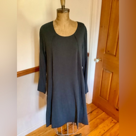 Grizas Charcoal Long Sleeve Dress - Picture 1 of 10